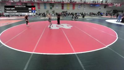 138 A Semifinal - Lilly Luft, Iowa vs Grace Stem, North Central (IL)