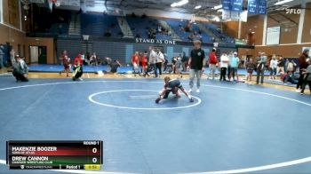 76-79 lbs Round 1 - Makenzie Boozer, Sons Of Atlas vs Drew Cannon, Charger Wrestling Club