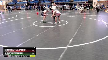 190 lbs Round 2 - Christian Sorensen, Minden vs Ahmad Hammal Haddad, Millard South JV