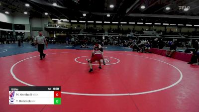 152 lbs Consi Of 16 #2 - Michael Anniballi, Natick vs Tucker Babcock, Otter Valley