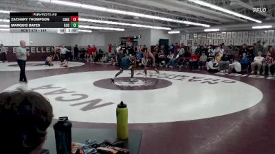 149 lbs Cons. Semi - Zachary Thompson, Concordia Moorhead vs Marquis Bates, Iowa Lakes CC