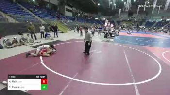 109 lbs Final - Nathan Fish, Lusk Rawhide Wrestling vs Geronimo Rivera, Sanderson Wr Ac