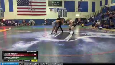182 lbs Quarterfinal - Jacob Wright, Powerhouse Wrestling Academy vs Lorenzo Pellot, NOVA Wrestling Club