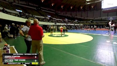 National 6-8 185+ 3rd Place Match - Joseph Stanton, Creek Wrestling vs Matthew `trip` Poore, Jolliff Middle