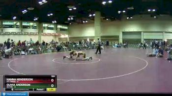 100 lbs Round 3 (10 Team) - Hanna Henderson, STL Green vs Olivia Anderson, SD Fire