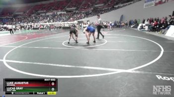 6A-165 lbs Semifinal - Lucas Gray, West Linn vs Luke Augustus, Newberg