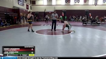 JV-38 lbs Quarterfinal - John Wheeldon, Sigourney-Keota vs Wyatt Vickerman, Cedar Rapids Kennedy
