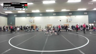 120 lbs Cons. Round 3 - Logan Bui, Centennial High School vs Taylor Harmon, Highland