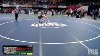 145G 5th Place Match - Kirstyn Passin, Valdez High School vs RYLIE BOYSCOUT, Chugiak High School