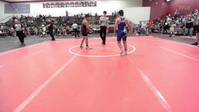 140 lbs Rr Rnd 1 - Elijah Whitebird, Newkirk Takedown Club vs Danuga Biggoose, Ponca City Wildcat Wrestling