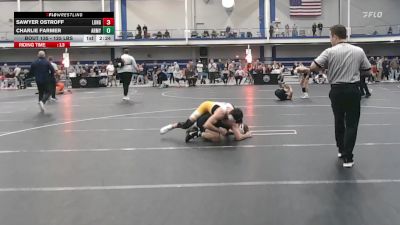 125 lbs Round Of 32 - Sawyer Ostroff, Long Island vs Charlie Farmer, Army-West Point