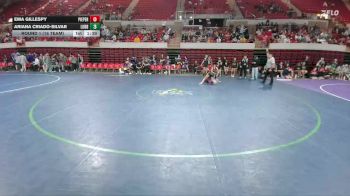 130 lbs Round 1 (16 Team) - Ema Gillespy, Comal Pieper vs Ariana Criado-Silvar, Lubbock