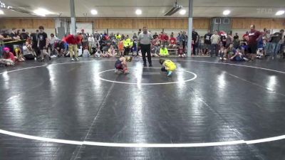 60 lbs Quarterfinal - Liam Bennett, Nazareth vs Bryson Bistline, Lykens