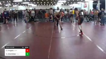 132 lbs Consolation - Dominic Angelo, Hempfield vs Keagen Kleinfelter, Palmyra