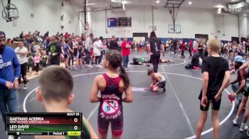 65 lbs Semifinal - Leo Davis, Full Circle vs Gaetano Acerra, West Wateree Wrestling Club