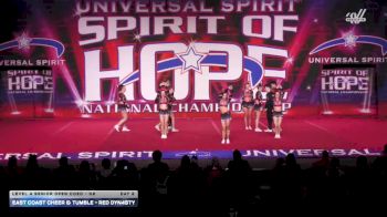 East Coast Cheer & Tumble - Red DYN4STY [2026 L4 Senior Open Coed - D2 Day 2] 2026 Spirit of Hope Grand Nationals