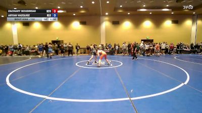 110 lbs Cons. Round 5 - Zachary Boudreau, New York vs Aryan Vazquez, New Jersey