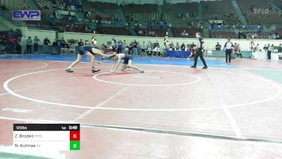 120 lbs Consi Of 32 #2 - Zeke Brooks, Poteau vs Nicholas Kutmas, Cascia Hall