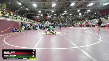 126 lbs Cons. Round 2 - Mason Suits, Mt. Vernon vs Parke Wanke, Vincennes Lincoln