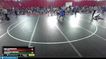 160 lbs Round 1 - Ian Leverance, Wisconsin vs Brendon Brown, Minnesota