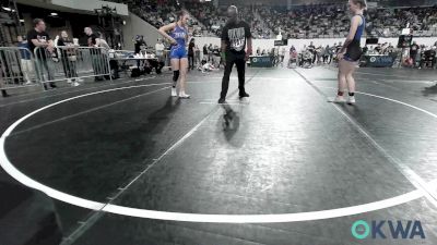 117 lbs Semifinal - Branson Rigdon, Piedmont vs Lizzy Pryor, Chandler Takedown Club