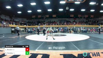 110 lbs Round Of 16 - Liam Boylan, Norman Grappling Club vs Gage Rackley, Tuttle Wrestling