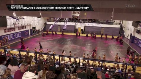 901 Performance Ensemble from Missouri State University "Springfield MO" at 2026 WGI Guard Kansas City Regional+
