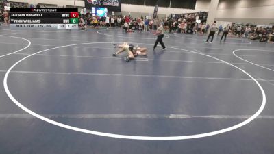 126 lbs Champ. Rd Of 64 - Jaxson Bagwell, Mattoon Youth Wrestling Club vs Finn Williams, MWC Wrestling Academy