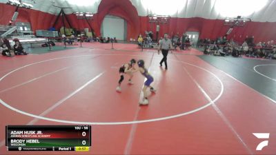 56 lbs Semifinal - Adam Husk Jr., Askren Wrestling Academy vs Brody Hebel, Wisconsin
