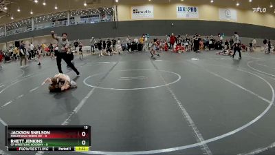 48 lbs Round 2 - Rhett Jenkins, CP Wrestling Academy vs Jackson Snelson, Midlothian Miners WC