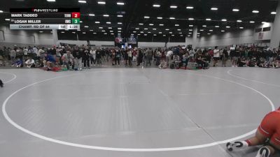 138 lbs Champ. Rd Of 64 - Logan Miller, Riverdale Wrestling Club vs Mark Taddeo, Tennessee