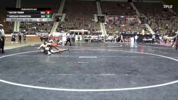 6A 190 lbs Champ. Round 2 - Jacob Tibbs, Russell County vs Keegan Edington, Baldwin County