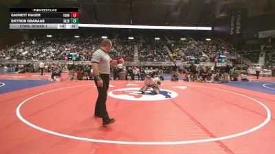 3A-150 lbs Cons. Round 1 - Garrett Hager, Torrington vs Skyron Granaas, Glenrock