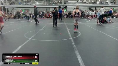 84 lbs Finals (2 Team) - Tanner J Maxwell, 84 Athletes vs Lee Delia, Xtreme Team