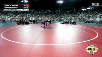 B5A-144 lbs Quarterfinal - Charles Wheeler, Chickasha vs Casyn Anderson, Altus