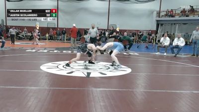 132 lbs Quarterfinal - Dillan Mueller, Norton vs Austin Scolamiero, Triton