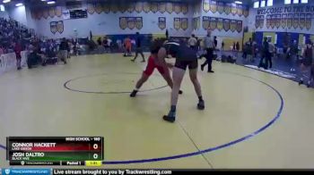 160 lbs Champ. Round 2 - Josh Daltro, Black Hive vs Connor Hackett, Lake Gibson