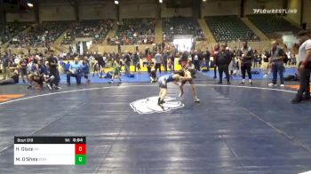 79 lbs Semifinal - Hudson Glaze, Morris Fitness vs Micky O'Shea, South Forsyth War Wrestling