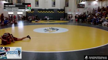 100 lbs Champ. Round 1 - Mia Meneses, Elizabeth vs Sheyla Hermosa, Elizabeth