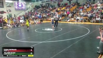 113 lbs 4th Wrestleback (16 Team) - Palmer Elsas, Lovett School vs Zykhi Sistruck, Perry