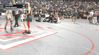 6A 120 lbs Cons. Round 1 - Tristan Winburn, West Brunswick High School vs Levi Vetter, Swansboro
