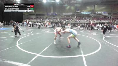 150 lbs Rr Rnd 2 - Asher McKennie, Cornerstone WC vs Caleb Gustafson, Top Rank Hammers