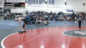 113 lbs Quarterfinal - Caleb Morales, Bristol Central vs Treydan Beam, Xavier