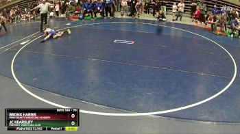 70 lbs Cons. Round 2 - Jc Kearsley, Fremont Wrestling Club vs Bronx Harris, Iron County Wrestling Academy