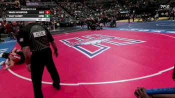 G100-5A Quarterfinal - Madi Haywood, Chatfield Girls vs Lilly Lundy, Lewis-Palmer Girls