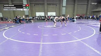 175 lbs Champ. Round 1 - Jaxon Kerans, Ozark vs Jackson Perdue, Red Oak