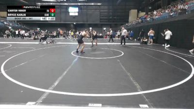 141 lbs Cons. Round 5 - Carter Krier, Friends University vs Bryce Karlin, Concordia (Neb.)