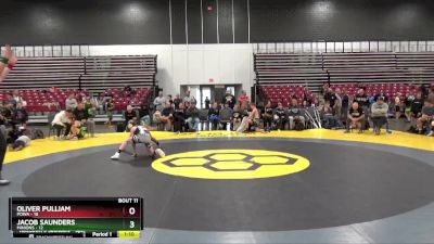 100 lbs Placement Matches (8 Team) - Oliver Pulliam, POWA vs Jacob Saunders, Minions