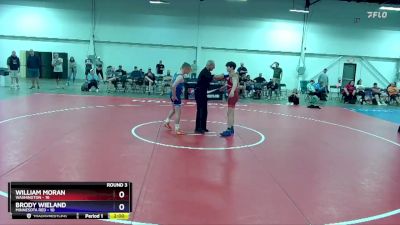 136 lbs Round 3 (8 Team) - William Moran, Washington vs Brody Wieland, Minnesota Red