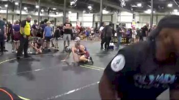 67 lbs Round 5 (6 Team) - Esaias Koethe, Team Iowa Red vs Jaxson Tocco, Untouchables Black